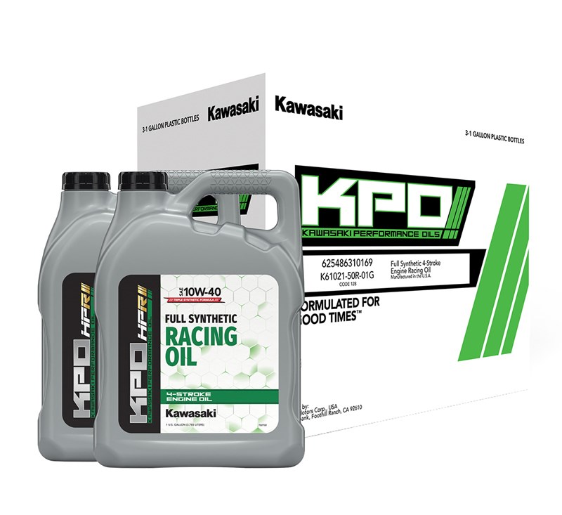 KPO Full Synthetic 4-Stroke Engine Racing Oil, Gallon, 10W-40 detail photo 1