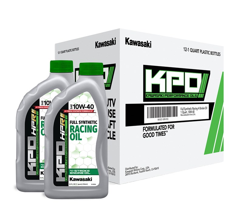 
KPO Full Synthetic 4-Stroke Engine Racing Oil, Quart, 10W-40 detail photo 1