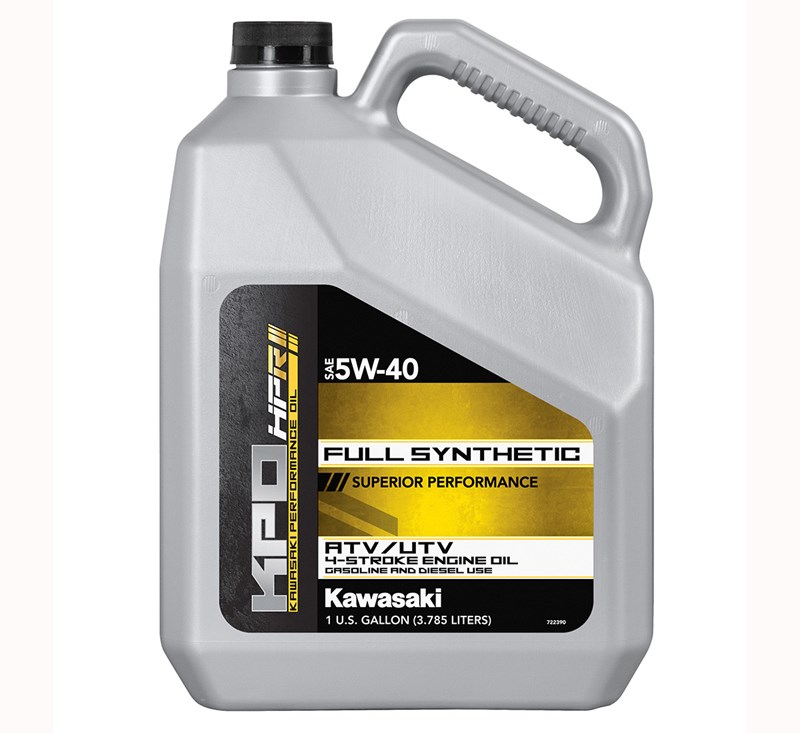 KPO UTV & ATV Full Synthetic 4-Stroke Engine Oil, Gallon, 5W-40 detail photo 2