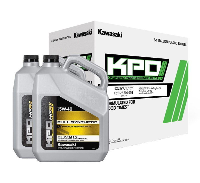KPO UTV & ATV Full Synthetic 4-Stroke Engine Oil, Gallon, 5W-40 detail photo 1