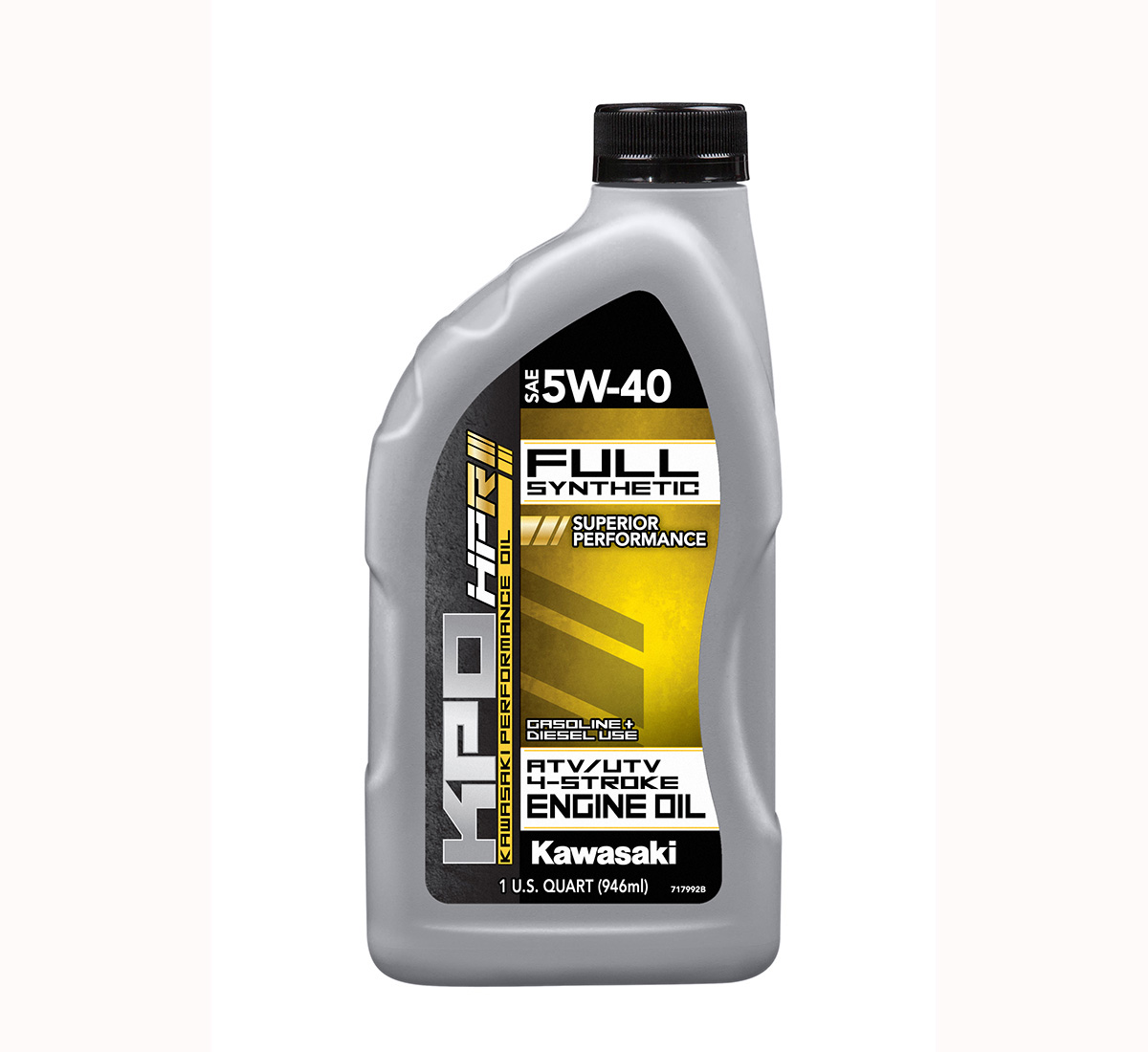 KPO UTV & ATV Full Synthetic 4-Stroke Engine Oil, Quart, 5W-40