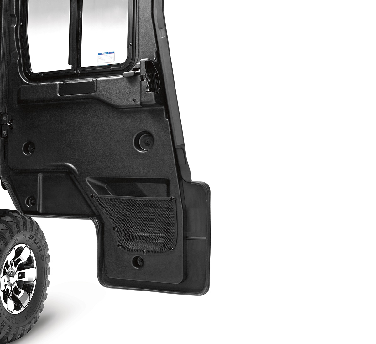 MULE PRO-FXT™ Ranch Edition Hard Cab Enclosure, Front Door