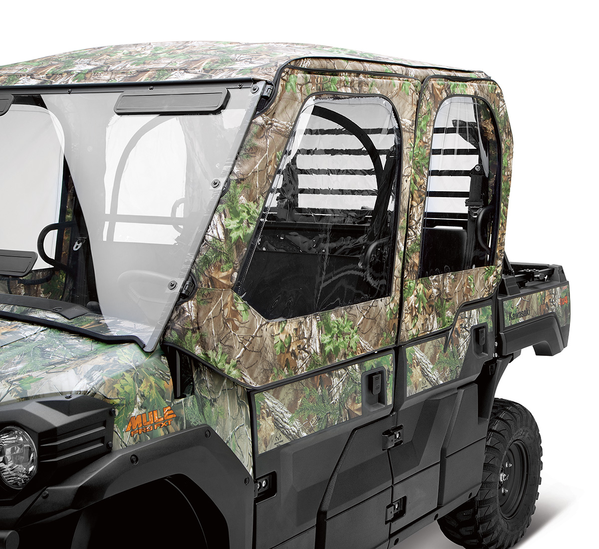 MULE PRO-FXT™ EPS Soft Cab Enclosure, Roof and Back, Realtree