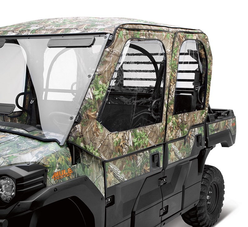 Soft Cab Enclosure, Soft Door Set, Realtree® Xtra® Green detail photo 2