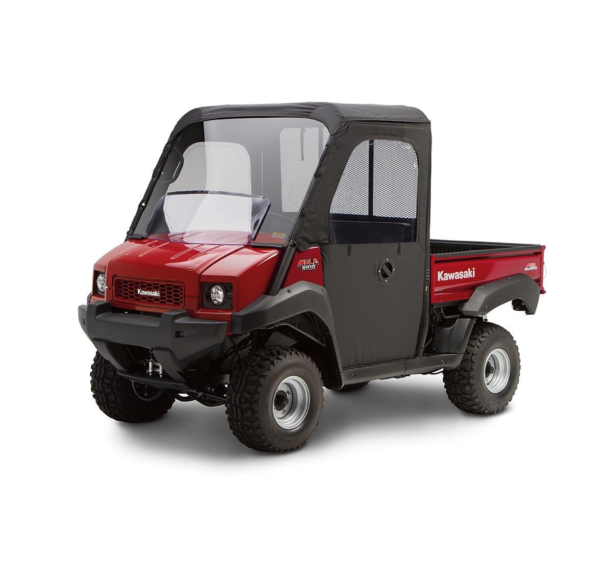 MULE™ 4000 Soft Cab Enclosure | Kawasaki Motors Corp., U.S.A.