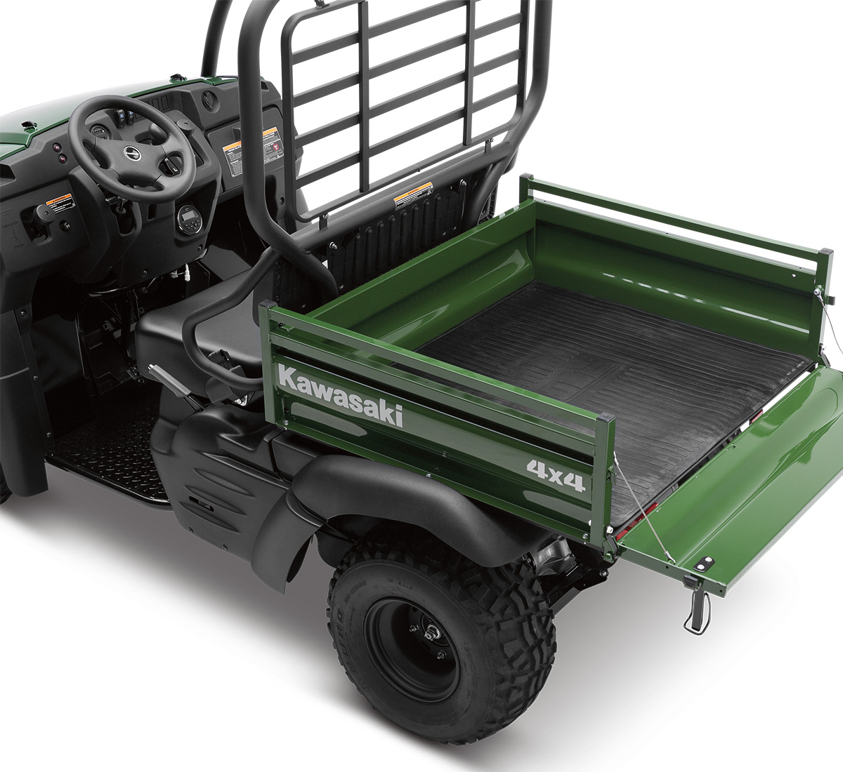 MULE SX™ 4x4 (FI) Cargo Bed Mat | Kawasaki Motors Corp., U.S.A.