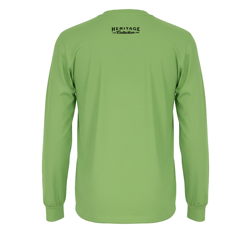 Kawasaki Heritage Logo Long Sleeve T-Shirt detail photo 4