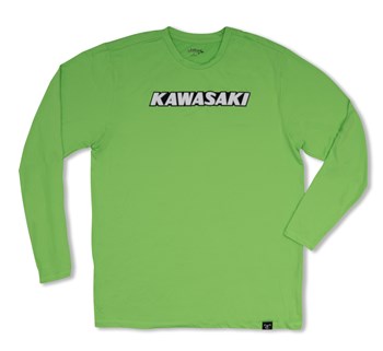 Kawasaki Heritage Logo Long Sleeve T-Shirt model