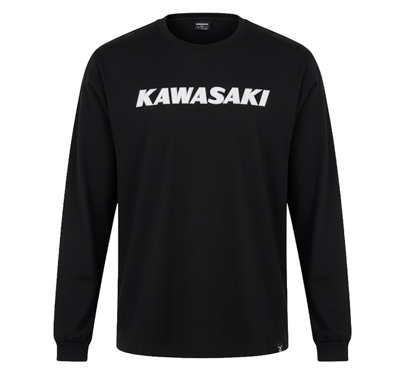 Kawasaki Heritage Logo Long Sleeve T-Shirt detail photo 3