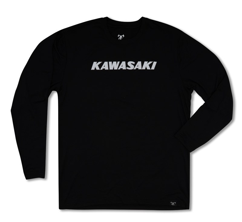 Kawasaki Heritage Logo Long Sleeve T-Shirt detail photo 1