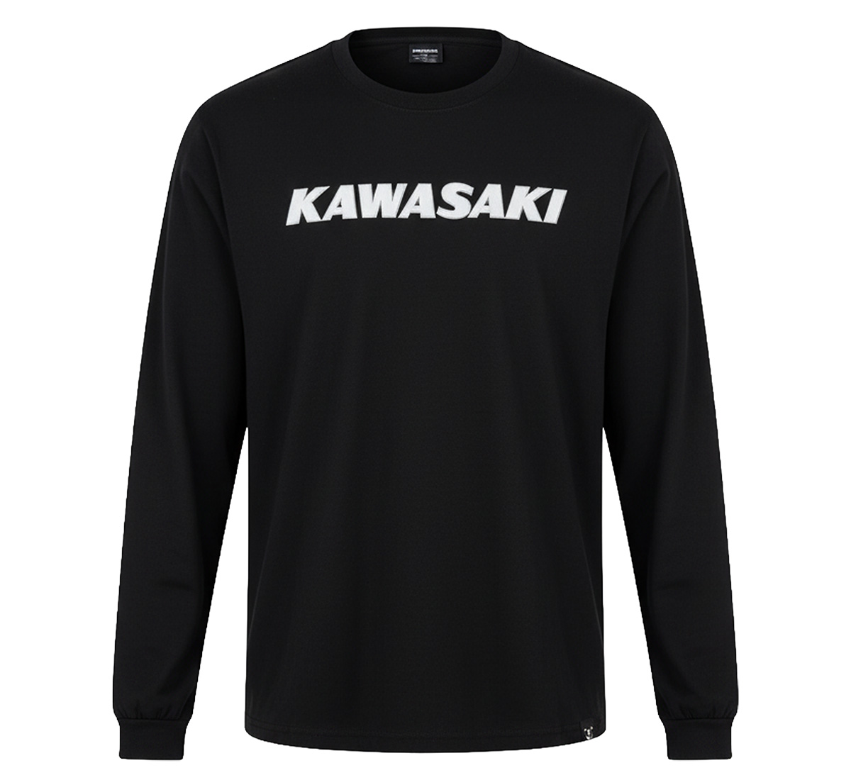 メンズウェア CROSS LINE LOGO S/S MOCK Kawasaki Heritage Logo Long Sleeve T-Shirt