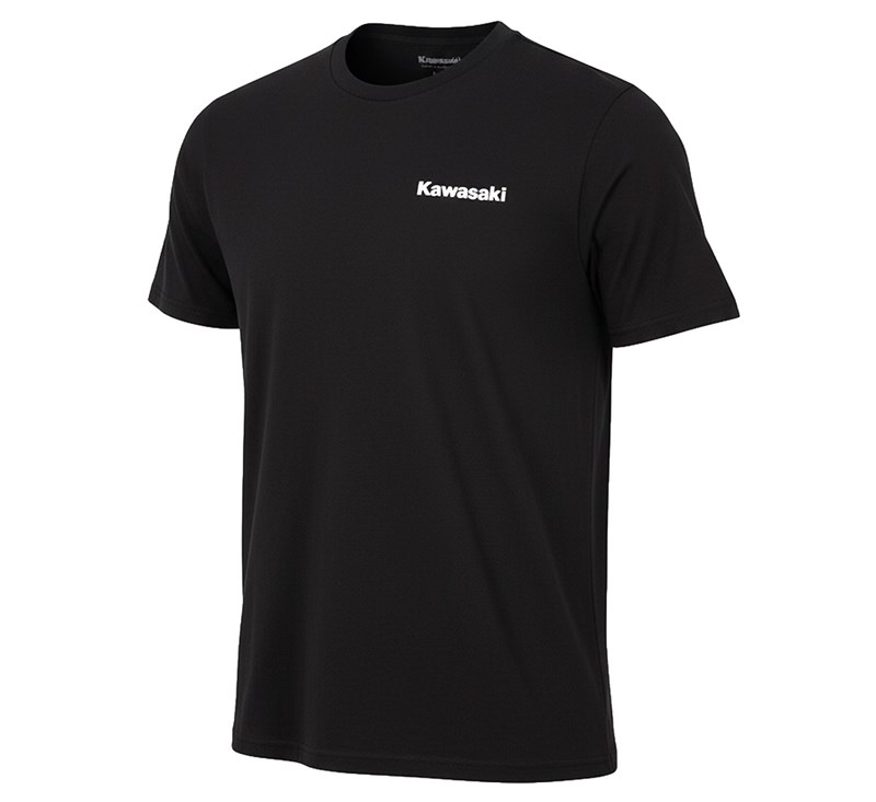 Kawasaki Slanted Flag T-shirt detail photo 3