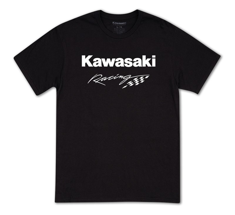 Kawasaki Slanted Flag T-shirt detail photo 1