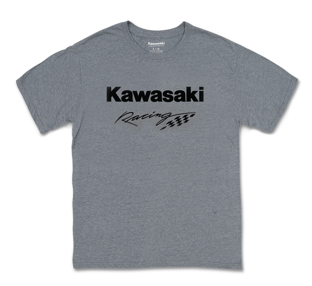 Kawasaki Racing Checkered Flag T-shirt