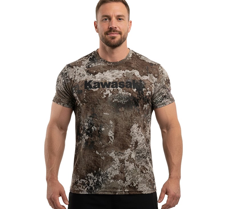 Kawasaki Strata Camo T-Shirt detail photo 3