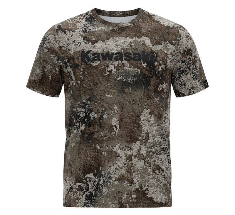 Kawasaki Strata Camo T-Shirt detail photo 2