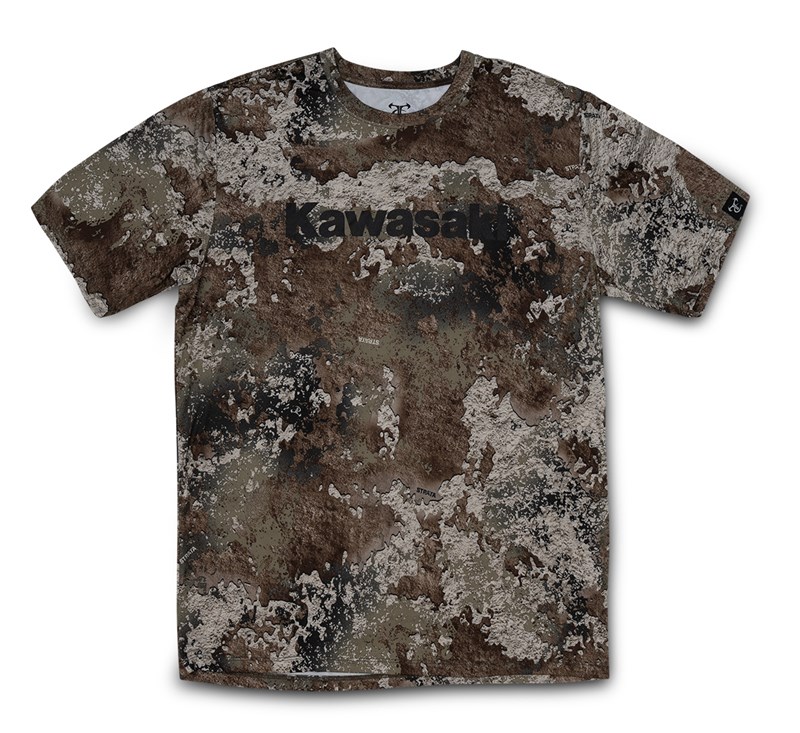 Kawasaki Strata Camo T-Shirt detail photo 1