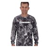 Kawasaki Midnight Long Sleeve Camo T-Shirt photo thumbnail 3