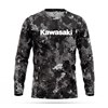 Kawasaki Midnight Long Sleeve Camo T-Shirt photo thumbnail 2