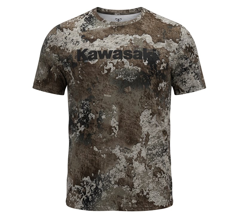 Kawasaki Midnight Camo T-Shirt detail photo 2
