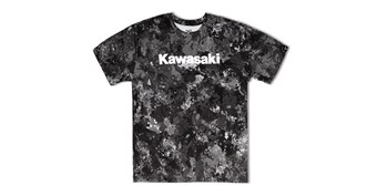 photo of a Kawasaki Midnight Camo T-Shirt