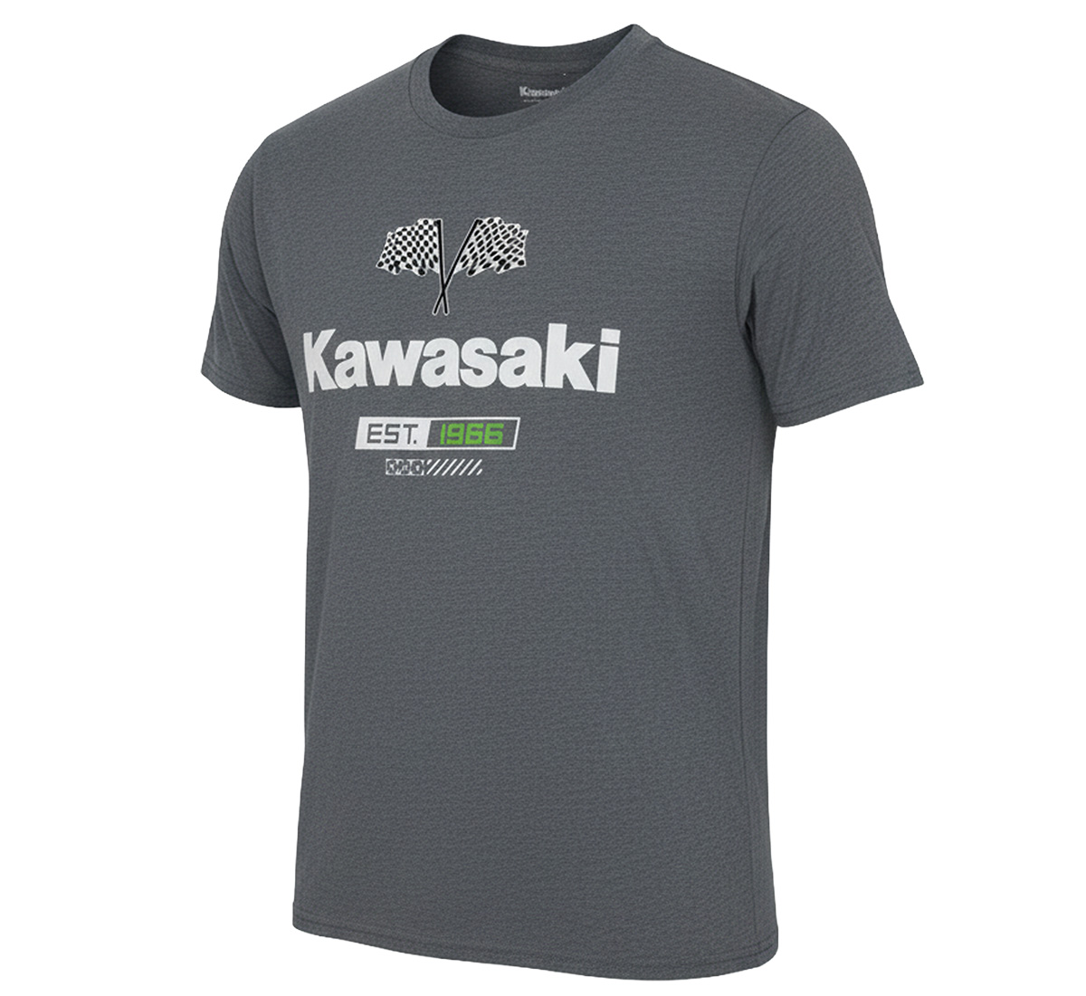 Clever モーターサイクルウェア Kawasaki Checkered Flag T-shirt