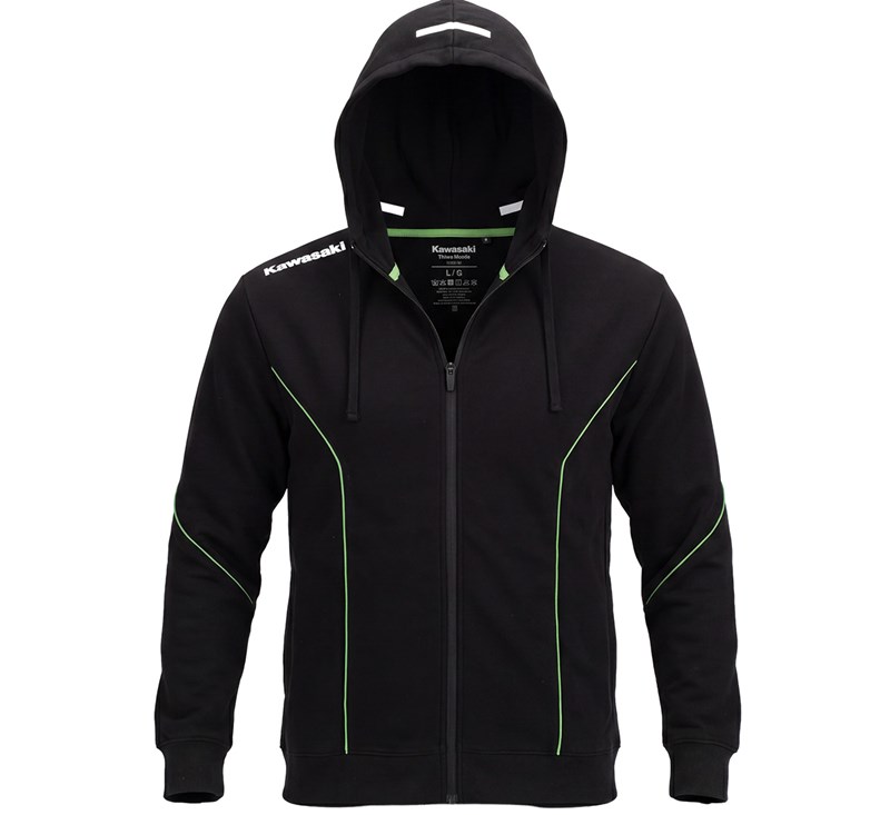Vibe Zip Up Hoodie Sweatshirt detail photo 3