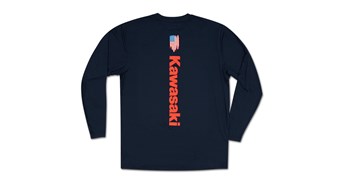 photo of a Kawasaki Long Sleeve Flag T-shirt