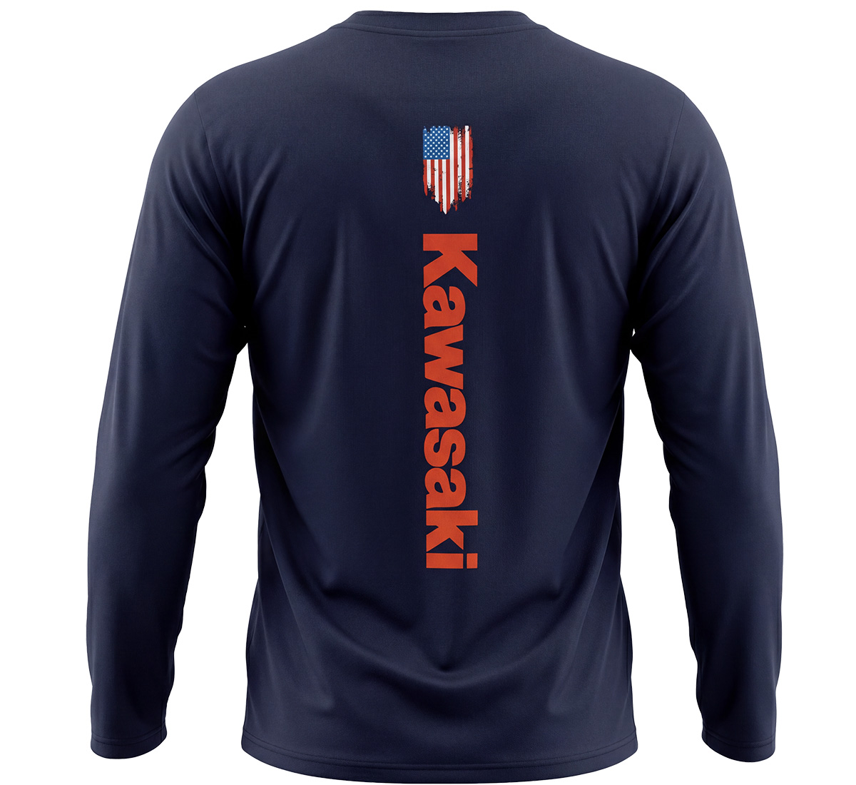 Kawasaki Long Sleeve Flag T-shirt