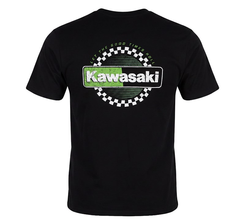 Kawasaki Checkered T-Shirt detail photo 4