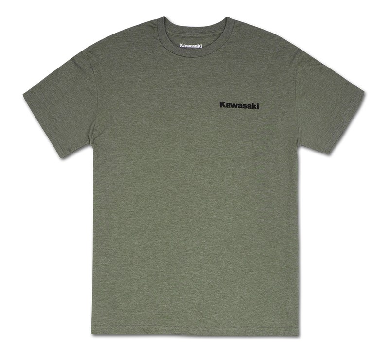 Kawasaki Helmet T-Shirt detail photo 2