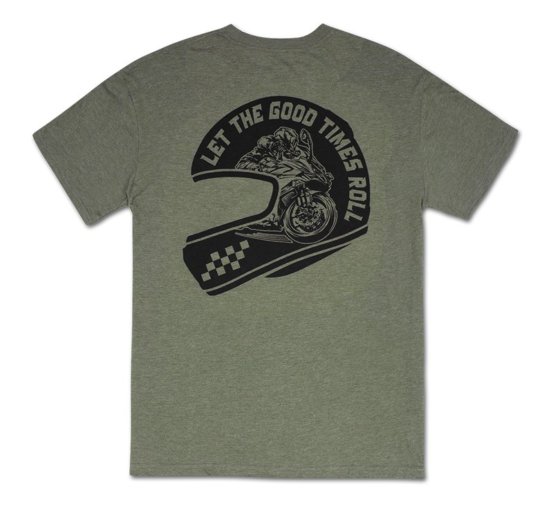 Kawasaki Helmet T-Shirt detail photo 1