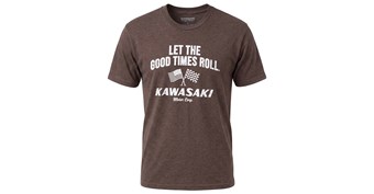 photo of a Kawasaki Vintage Checkered Flag T-Shirt