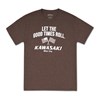 Kawasaki Vintage Checkered Flag T-Shirt photo thumbnail 2