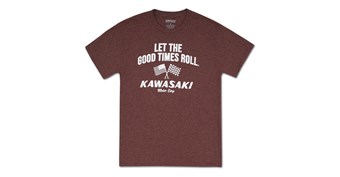 photo of a Kawasaki Vintage Checkered Flag T-Shirt