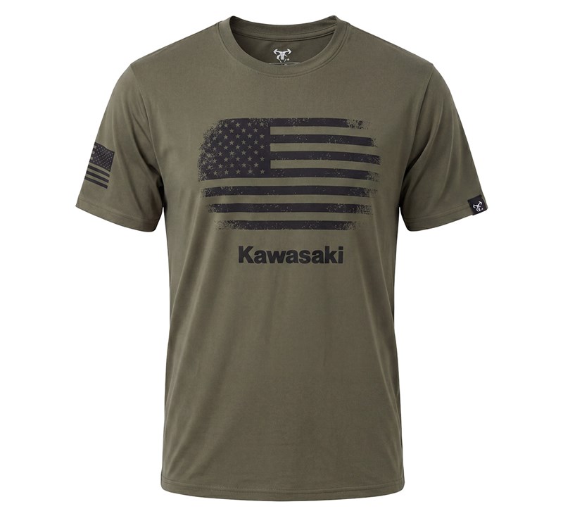 Kawasaki Tradition T-shirt detail photo 2