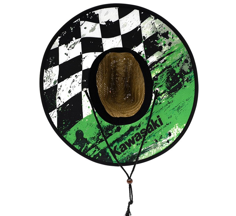 Kawasaki Checkered Flag Hat detail photo 2