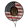 Kawasaki American Flag Straw Hat photo thumbnail 2