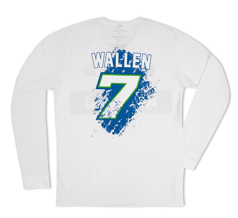 Morgan Wallen Men’s Team Green™ Long Sleeve T-Shirt detail photo 2