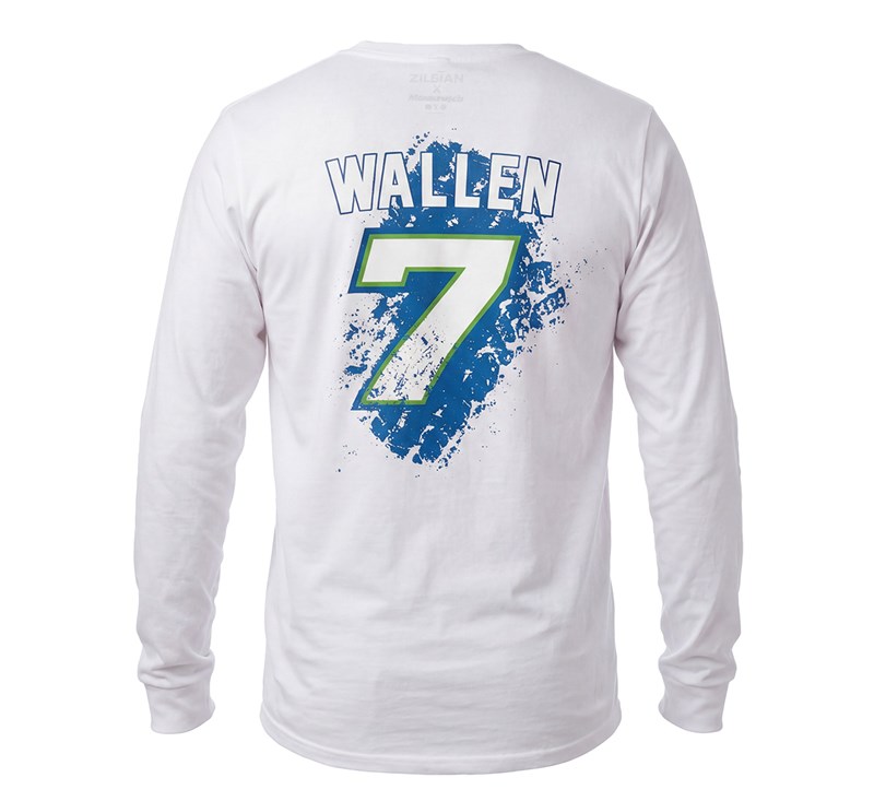 Morgan Wallen Men’s Team Green™ Long Sleeve T-Shirt detail photo 4