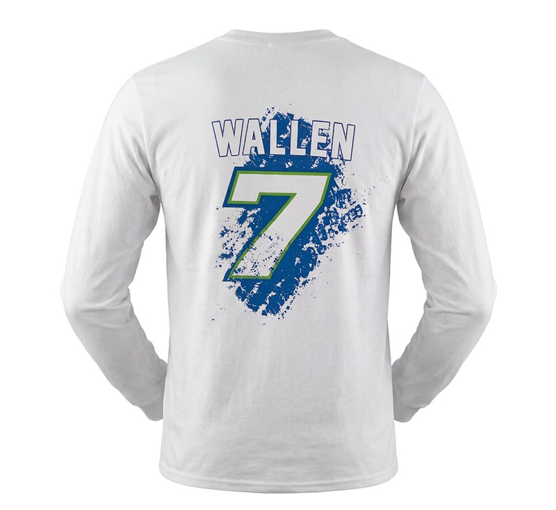 Morgan Wallen Women's Team Green™ Long Sleeve T-Shirt detail photo 4