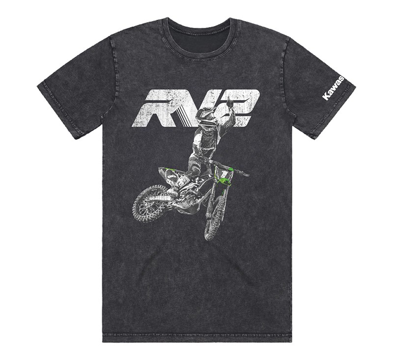 Kawasaki Ryan Villopoto Unisex T-Shirt detail photo 1