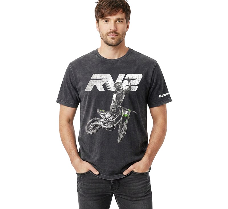 Kawasaki Ryan Villopoto Unisex T-Shirt detail photo 3