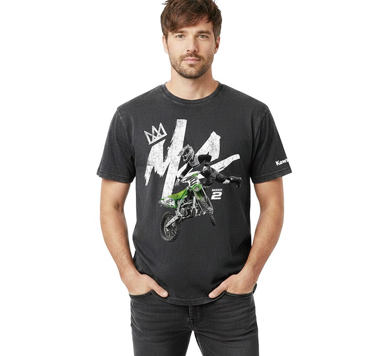 Kawasaki Jeremy McGrath Unisex T-Shirt detail photo 3
