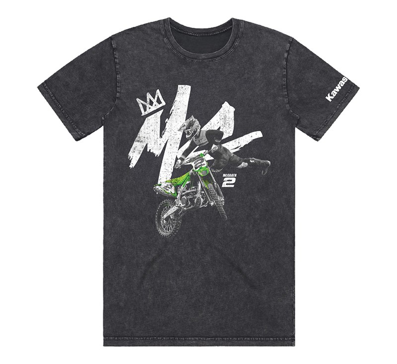 Kawasaki Jeremy McGrath Unisex T-Shirt detail photo 1