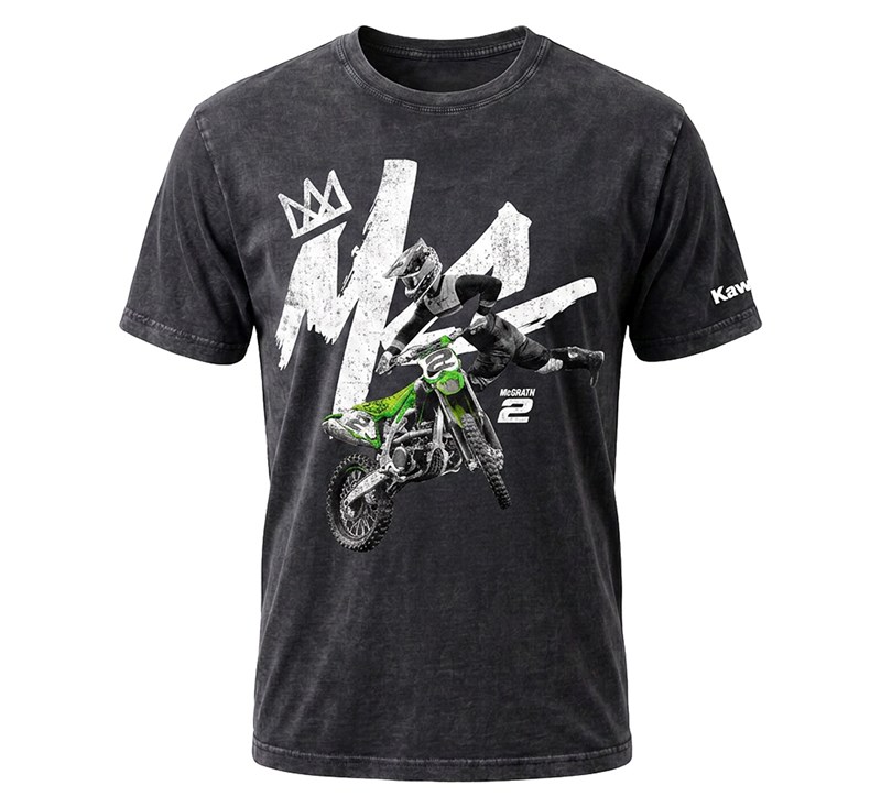 Kawasaki Jeremy McGrath Unisex T-Shirt detail photo 2