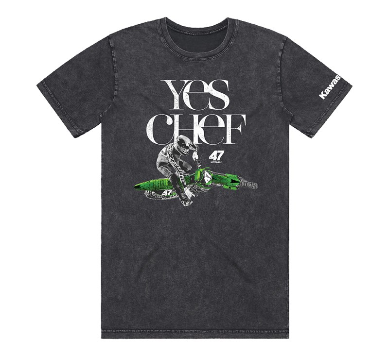 Kawasaki Levi Kitchen Unisex T-Shirt detail photo 1