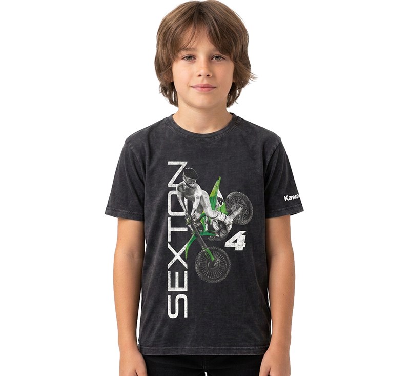Kawasaki Chase Sexton Youth T-Shirt detail photo 3
