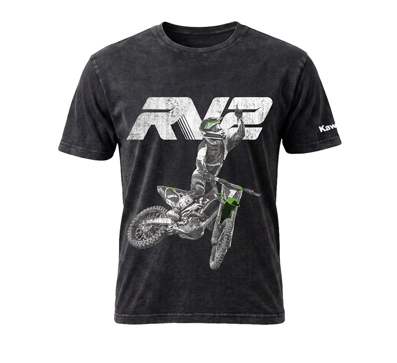 Kawasaki Ryan Villopoto Youth T-Shirt detail photo 2