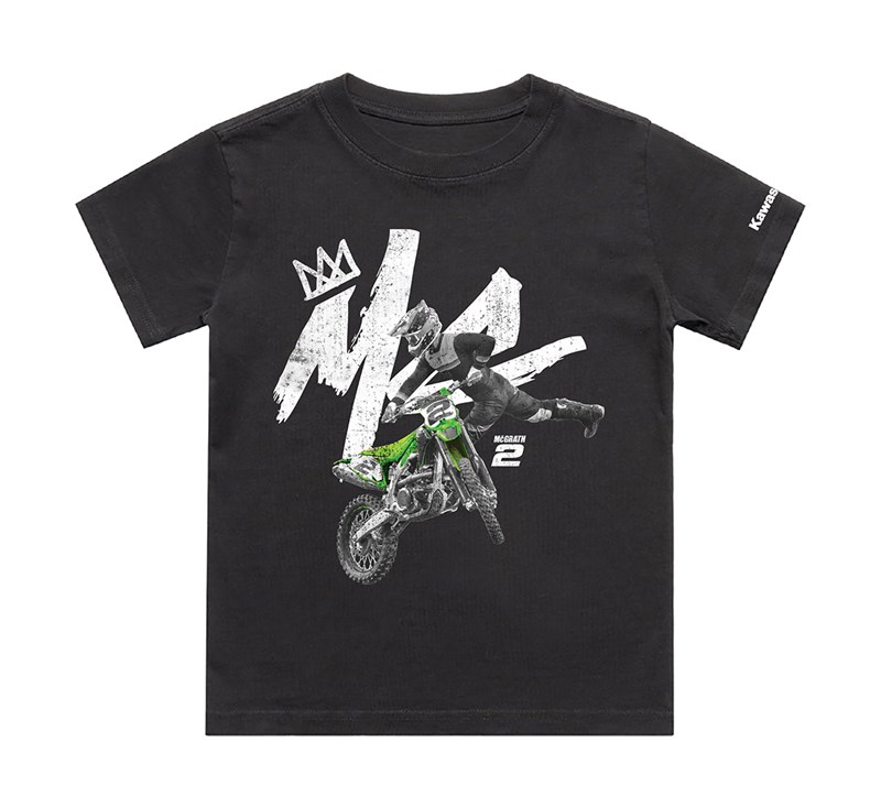 Kawasaki Jeremy McGrath Youth T-Shirt detail photo 1
